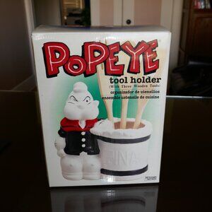 Popeye Ceramic Kitchen Tool Holder - Benjamin Medwin - 3 Wood Tools